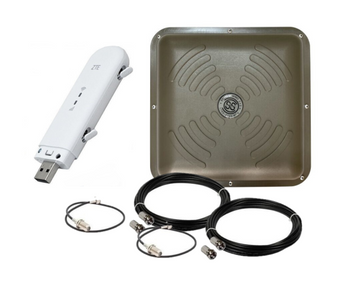 3G/4G WIFI інтернет комплект модем ZTE MF79U + антена ENERGY MIMO 2x15 дБ 1700-2700 МГц 573 фото