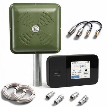Комплект 4G інтернету Inseego Novatel M3100 + панельна антена Energy MIMO 2&times;15 дБ 6818 фото