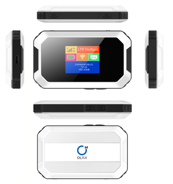 4G LTE комплект WIFI роутер Olax MT80 + антена MIMO планшет 17 Дб 900-2700 МГц 6767 фото