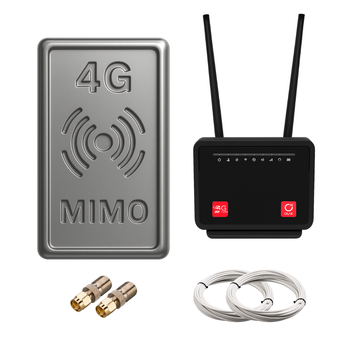 4G інтернет-комплект стаціонарний WIFI роутер Olax MC60 з антеною MIMO R-net 17 Дб 6780 фото