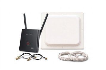 4G комплект мобільного інтернету OLAX AX9 Pro для села + антена MIMO 2x17 дБ Rnet 6840 фото