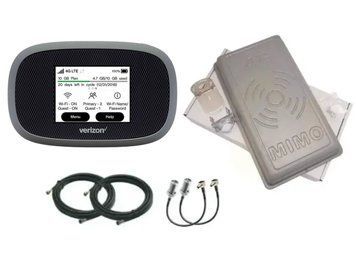 4G WIFI комплект роутер Novatel 8800 + 4G LTE панельна антена RNet MIMO 2х17 Дб 900-2700 МГц 5971 фото