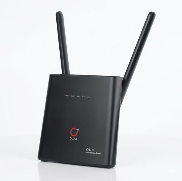 Комплект для 4G интернета: роутер OLAX AX9 PRO + антенна MIMO 2&times;17 dBi YUST 6841 фото