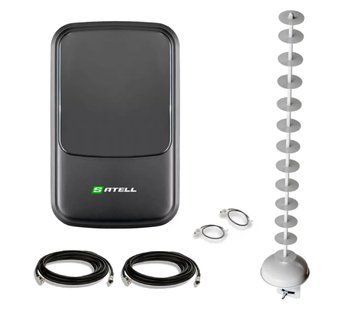 4G антений комплект WIFI роутер Satell F3000 Black + антена Стріла MIMO 5 20Дб 5923 фото