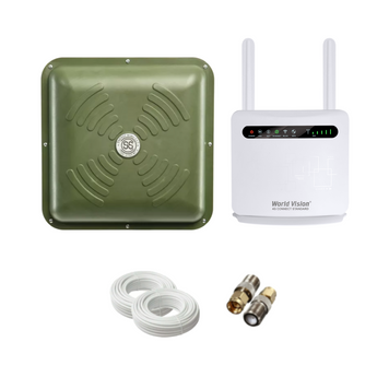 4G інтернет комплект WiFi роутер World Vision 4G CONNECT Standard + антена Energy MIMO 2x15 Дб (Енергія) 6693 фото
