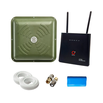 4G інтернет комплект WiFi роутер OLAX AX9 PRO з АКБ + антена Energy MIMO 2x15 Дб (Енергія) 6694 фото