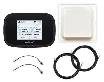 Антенний комплект 4g wifi модем Novatel Wireless 7730L+ антена мимо планшетна 17дб + кабель + 2 перехідники 5976 фото