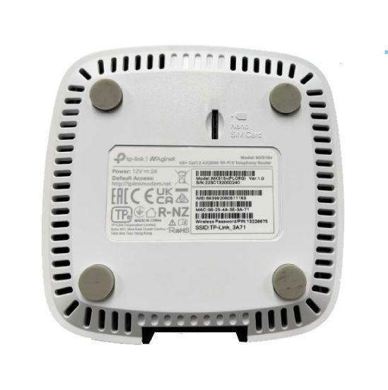 3G/4G стаціонарний WIFI роутер TP-Link MX515V до 600 Мбіт/сек 6751 фото