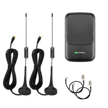 4G авто комплект роутер Satell F3000 + 2 антени 7 Дб на магнітній основі 6702 фото