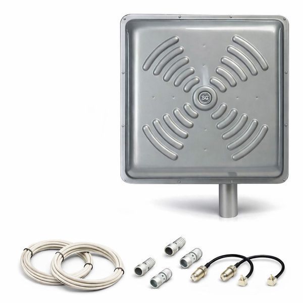 Комплект 4G LTE: USB-модем Bolt hiLink E8372 + панельна MIMO антена 24 дБ 6801 фото