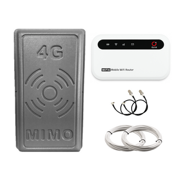 4G комплект роутер Olax 985 + LTE антена RNet MIMO 2&times;17 дБ 6715 фото