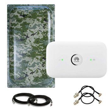 Комплект 4G WIFI роутер Huawei 5573 + 4G панельна антена MAXI MIMO 22 Дбi 824-960/1700-2700 мГц 5994 фото